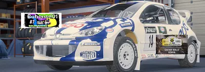 PEUGEOT 206 Rally - Rally Safari Kenya  cover
