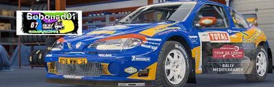 RENAULT Maxi Megane - F2 Kit Car Mediterraneo Tour de Corse cover