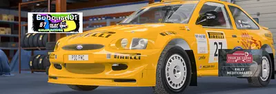 F2 Kit Car - FORD Escort Mk6 maxi 1997 - Rallye MEDITERRANEO cover