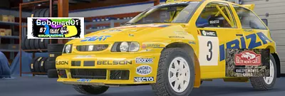 F2 KitCar - SEAT Ibiza Kit Car 1997 - Rallye MONTE CARLO cover