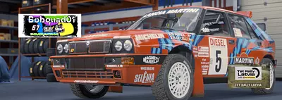 Lancia Delta HF Integrale GrpA - Rallye LETTONIE cover